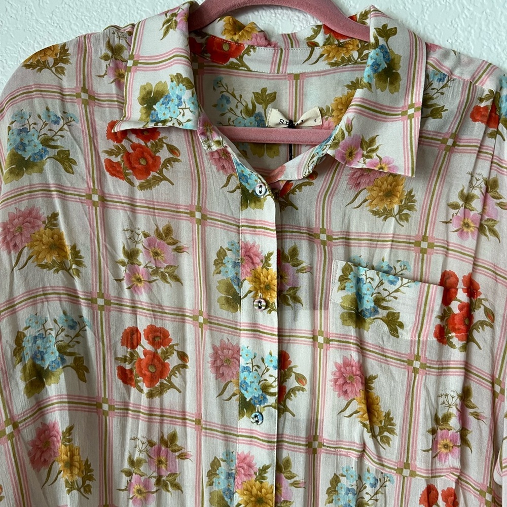 SPELL Flora Shirt NWT 🌸
